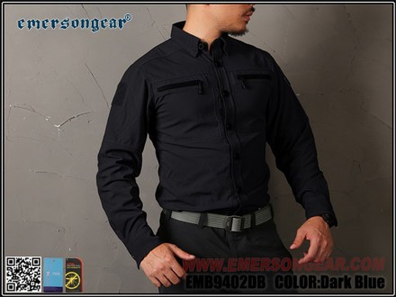 Рубашка Emersongear Blue Label Defender Tac-Shirt / Gray