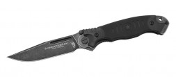 Нож складной НОКС Офицерский-2М AUS-8 Black 320-589404