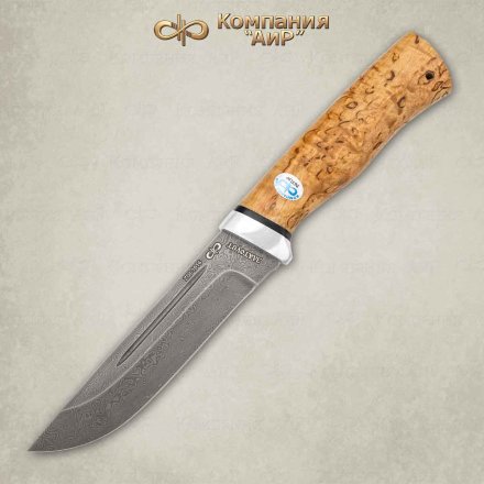 Нож АиР Бекас ZDI1016 карельская береза, алюминий
