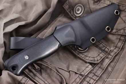 Нож N.C.Custom Fang Satin Black G10