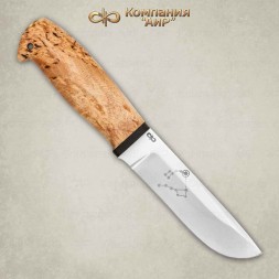 Нож АиР Полярный-2 95х18 карельская береза