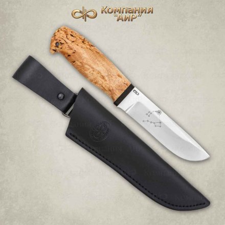 Нож АиР Полярный-2 95х18 карельская береза