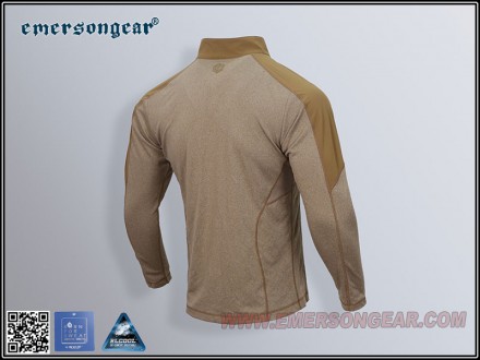 Рубашка Emersongear Blue label &quot;Hunter&quot; Long Sleeve Polo/RG