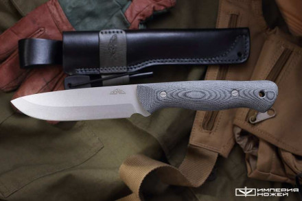 Нож NC Custom Forester (AUS-10 stonewash, Micarta)