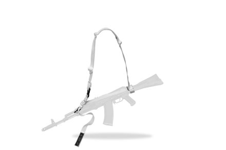 Оружейный ремень ДОЛГ м2 (белый) стандартный