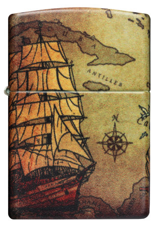 Зажигалка ZIPPO 49355 Pirate Ship Design