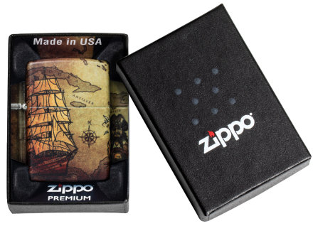 Зажигалка ZIPPO 49355 Pirate Ship Design