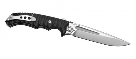 Нож складной НОКС Кугуар (Aus-8, Black G10, speed assist) 332-189406