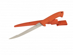 Нож Кизляр К-5 015308 (Стоунвош серый, Эластрон Оранжевый)