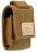 Подарочный набор ZIPPO 49401: зажигалка Black Crackle® и коричневый нейлоновый чехол