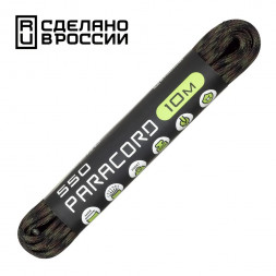 Паракорд 550 CORD nylon 10м RUS (woodland)