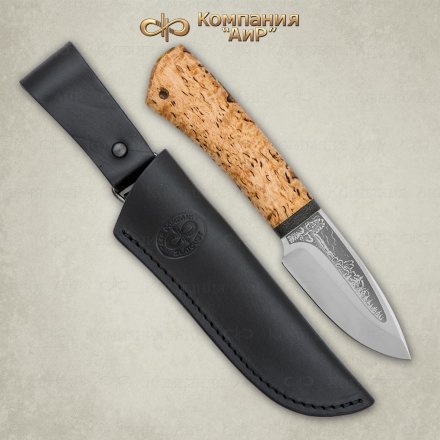 Нож АиР Добрый (карельская береза, 95х18)