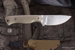 Нож N.C.Custom Fang tan satin