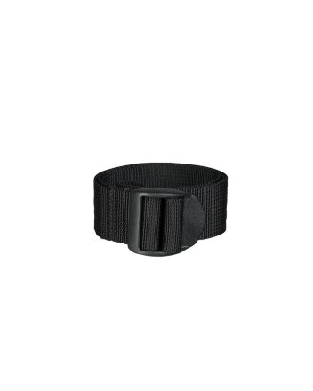 BLACK 25MM STRAP WITH BUCKLE 60CM