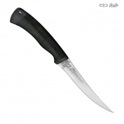 Нож АиР Fish-ka кожа 95х18