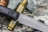Нож Kizlyar Supreme Aggressor AUS-8 TW BKH Black (TacWash, Black Kraton Handle, Black MOLLE Sheath)