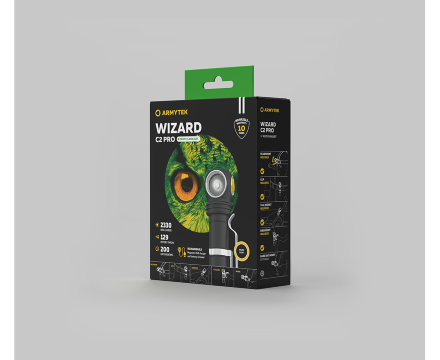 Фонарь Armytek Wizard C2 Pro Magnet USB Теплый