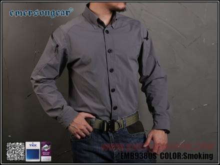 Рубашка Emersongear Blue Label Defender Tac-Shirt / Dark Blue