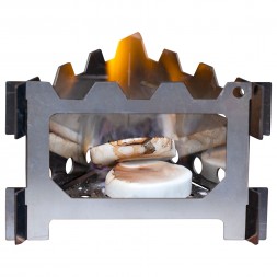 Подставка-горелка СЛЕДОПЫТ для сухого горючего, разборная, 105х120х75 мм