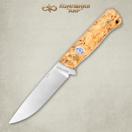 Нож АиР Стриж ЦМ 95х18 карельская береза