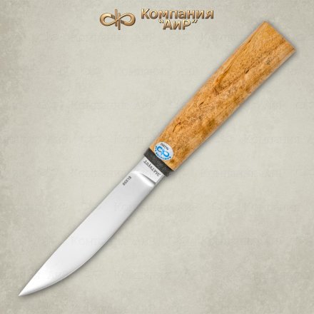 Нож АиР Якут 95х18 карельская береза
