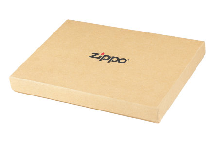 2006023 Портмоне ZIPPO с защитой от сканирования RFID, чёрное, натуральная кожа, 11,5×2×9,5 см