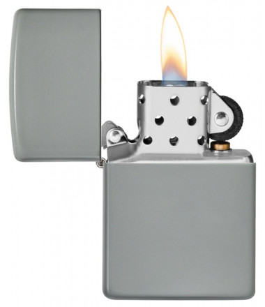 Зажигалка ZIPPO 49452 Classic Flat Grey