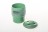 Кружка силиконовая складная с крышкой Tramp (оливковый/зеленый, 350мл)