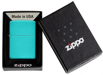 Зажигалка ZIPPO 49454 Classic Flat Turquoise