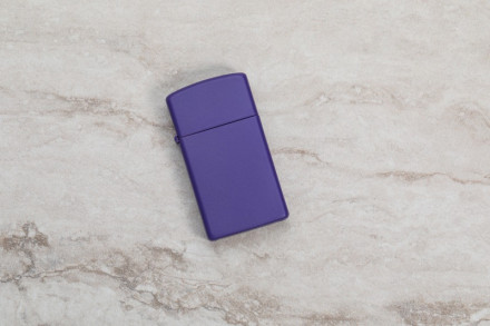 Зажигалка ZIPPO 1637 Slim® Purple Matte