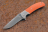 Нож складной Steelclaw MAR02 Резервист Orange