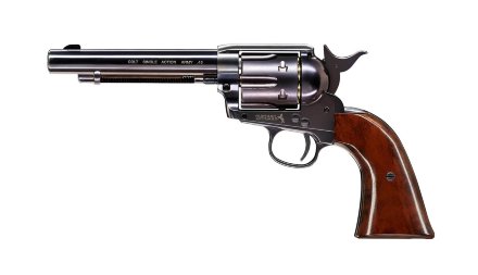 Револьвер пневматический Colt SAA 45 BB blued