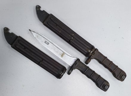 Штык-нож сувенирный АК-74М (6х5) черный (б/у)