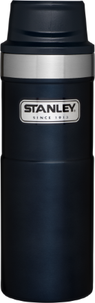 Термокружка STANLEY Classic 0.47L 1-Hand 2.0 Синяя (10-06439-008)