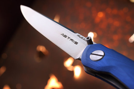 Нож складной Mr.Blade Astris Blue (СЕРГЕЙ ШНУРОВ)