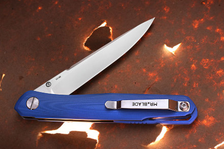 Нож складной Mr.Blade Astris Blue (СЕРГЕЙ ШНУРОВ)