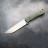Нож OWL Knife BARN M390 G10 олива (выпуклая линза, kydex)