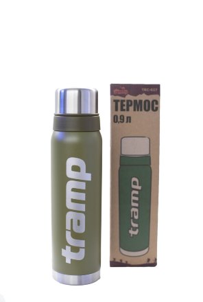 Термос 0.9л Tramp TRC-027 (оливковый)