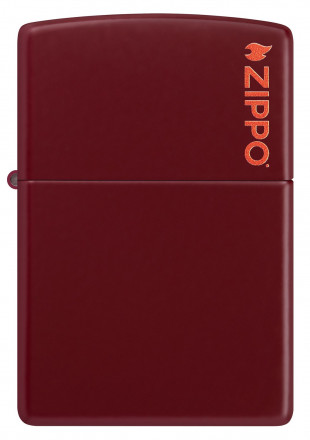 Зажигалка ZIPPO 46021ZL Classic Merlot Zippo Logo