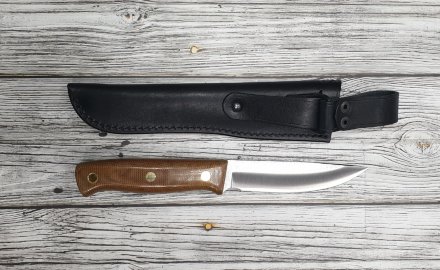 Нож Южный Крест Росомаха N690 микарта койот