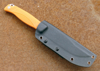 Нож Steelclaw Абакан оранжевый