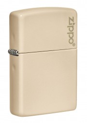 Зажигалка ZIPPO 49453ZL Classic Flat Sand Zippo Logo