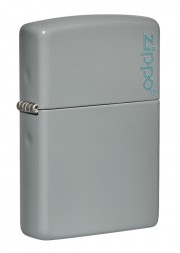 Зажигалка ZIPPO 49452ZL Classic Flat Grey Zippo Logo