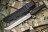 Нож Kizlyar Supreme SENSEI AUS-8 SW BKH PS (StoneWash, Black Kraton Handle, Polyamid Sheath)