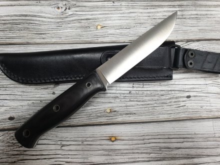 Нож Южный Крест Тундра N690 микарта черный