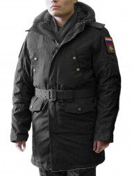 Куртка аляска ВМФ (черный)