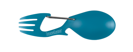 Инструмент Kershaw 1140TEAL Ration карабин, вилка, ложка