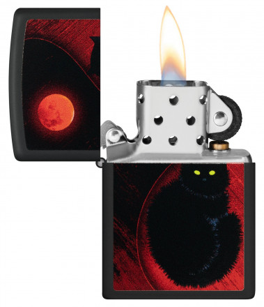 Зажигалка ZIPPO 48453 Black Cat Design