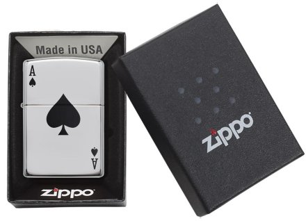 Зажигалка ZIPPO 24011 Simple Spade Design