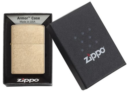 Зажигалка ZIPPO 28496 Armor™ Tumbled Brass